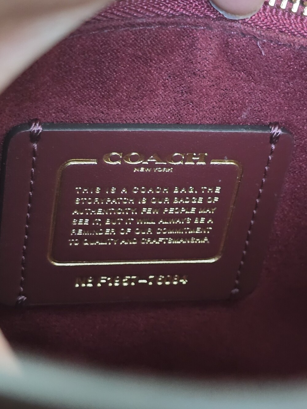 COACH parker bag. EUC* - Picture 8 of 16